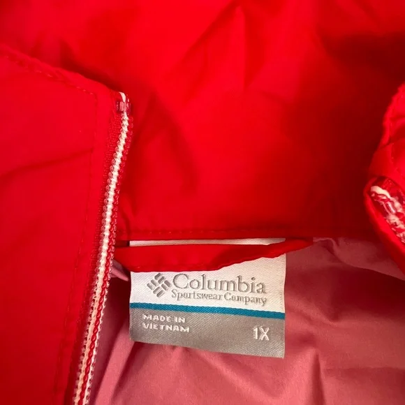 Columbia Red Jacket women coat New - Picture 2 of 8